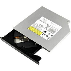 DVD ROM 광학 드라이브 CD DVD-ROM CD-RW 플레이어 버너 슬림 휴대용 리더 패널 포함 노트북용 12.7mm, 1개