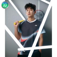 요넥스 243TS001M 남성용 배드민턴 반팔 티셔츠 게임웨어