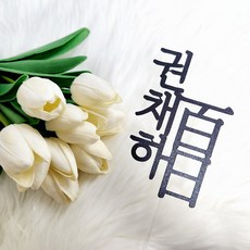 아기 첫돌 백일 한자 이름 잔치 상 자유문구 생일 케이크 토퍼, 백일(한자), 1개