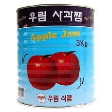 푸드올마켓_ 우림 사과쨈 3kg, 1개