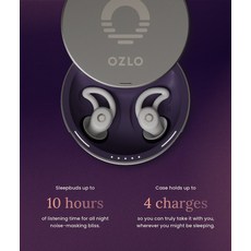 OZLO Sleepbuds 수면 헤드폰 소음 차단 포함 [선주문 5월 배송]