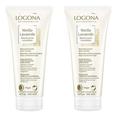 로고나 헤어 바디 워시 워싱 클레이 크림 비건 200ml 2팩 독일배송 Logona Weibe Lavaerde