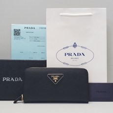 원제이 프*다 사피아노 지퍼돌이 장지갑