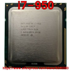 i73770 오리지널 인텔 코어 I7 960 프로세서 3.2GHz 쿼드 LGA 1366 130W 8M 캐시 데스크탑 i7-960 CPU (100, 한개옵션0