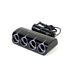 오토반 와인 USB 4구소켓 멀티소켓 케이블 연장소켓, 1개