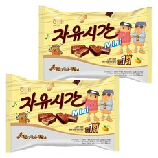 해태제과 자유시간 미니, 630g, 2개