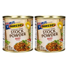 호주 마셀 비프 스톡 파우더 168gx2개 Massel Stock Powder Beef, 168g, 2개
