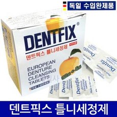 덴트픽스 32정 x3개/틀니세정제/덴픽스/프라그/틀니, 1개