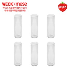 메세몰  PE weck [메세몰] 독일 웩 밀폐용기 유리용기+PE마개 세트상품(4p 6p 12p) 1개 PE-905 6p 