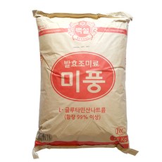 백설 미풍25kg RC 발효조미료, 1개, 25kg