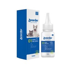 귀청소 귀청결 펫귀관리 120ml 귀세정제 이어 크리너, 상세페이지 참조, 1개