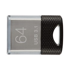 PNY 64GB Elite-X Fit USB 3.1 플래시 드라이브 - 200MB/ 색상-블랙, 1) 64GB, 1) 64GB