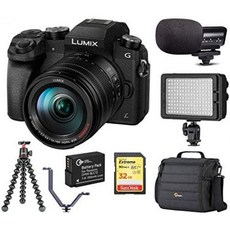 Panasonic LUMIX G7 4K Mirrorless Digital Camera Black with 14-140mm Lens 16 Megapixel Bundle with, One Color_One Size, 상세 설명 참조0, 상세 설명 참조0