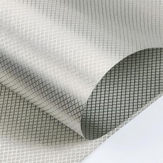 라탄원단 패러데이 RFID 패브릭 와이파이 RF 방지 구리 니켈 EMF 보호 천 실버, 1개