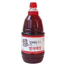 (백화점배송) 김명수젓갈 멸치액젓 천연식품 1.8L 1047036