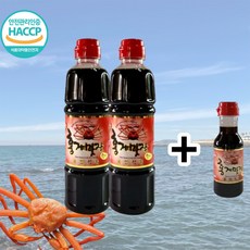 편스토랑 감칠맛 홍게간장 900ml 2개+200ml