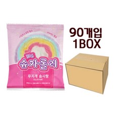 슈가롤리(무지개 솜사탕 10g X 90개입), 90개
