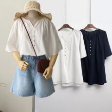 레이온블라우스