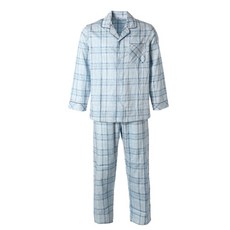 3비비안)부드러운 60수 면 체크 남성 파자마 상하세트MP8791A