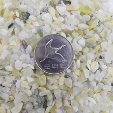옥자갈 3kg (3-5mm) / 수족관 어항 수조 바닥재 모래 자연바닥재 구피 수족관용품, 1개