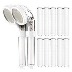 Leverance Jet 水壓微型過濾器淋浴 2P + 過濾器 10P, 1個, 白色