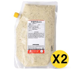 아이엠소스 바질 마요소스 이탈리아 감성, 500g, 2개