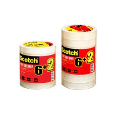 3M 스카치테이프 3인치 코어형 502-8 리필 6+2, 1개