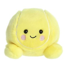 Aurora® Adorable Palm Pals™ Tennis Ace™ 봉제 동물 - 포켓 사이즈 놀이 수집 가능한 재미 옐로우 12.7cm5인치 159545 911RB, Aurora ® Adorable Palm Pals™, 1개