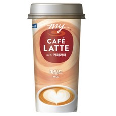 매일유업 카페라떼 마일드 220ml 2개 낱개 편의점 커피