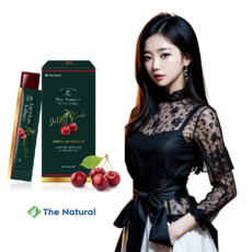 [4박스] 더내추럴 타트체리콜라겐 300달톤 초저분자젤리스틱 20g 10포 총 40포