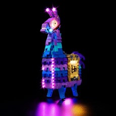 레고 포트나이트 공급 라마 모델 세트용 카이글레어 LED 조명 키트 77071 （ 세트 미포함 ）, 레고 포트나이트 공급 라마 모델 세트용 카이글레어 LE, 1개