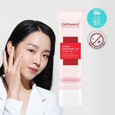 [셀퓨전씨] 토닝 썬스크린 100 50ml, 상세 설명 참조, 상세 설명 참조