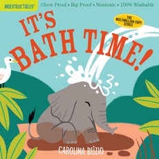 (영문도서) Indestructibles: It's Bath Time! Paperback, Workman Publishing