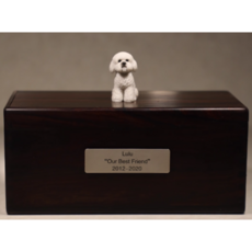 제이앤에스(J&S) 반려동물 강아지 고양이 피규어 유골함, 1개