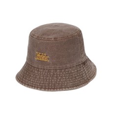 코닥 KODAK 컬러플러스 자수 로고 버킷햇 BROWN