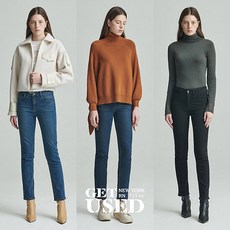[여성] GET USED! 겟유즈드 기모데님 3종