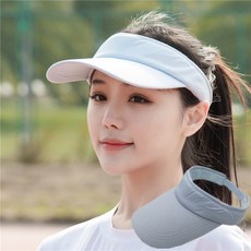 썬캡 헌팅캡 여자여름 코디하기쉬운 차양모자 남성여름옷 러닝 빈꼭대기 자외선차단 야외운동 모자