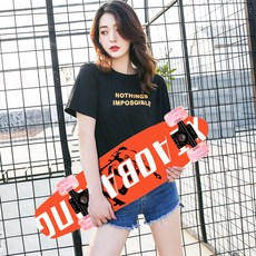 우드 크루져보드 숏보드 랜드서핑 입문 프리스타일 댄싱유이 롱보드, 2