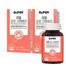 닥터포이 리얼 요로 크랜베리 60캡슐, 60정, 2개