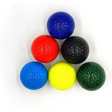 재미있는 골프공 남자 6팩 컬러 쿨 아이들을 위한 골프 선물 노블 저렴한 트릭, 6 colors ball - 저렴한골프공