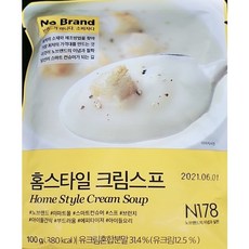 [뚜니스] 노브랜드 홈스타일크림스프 100g, 1개