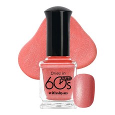 위드샨 60초 매니큐어 9ml, M049 피오니, 1개