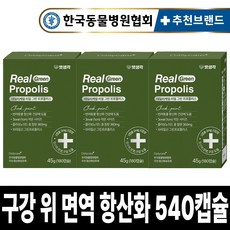 펫생각 강아지 고양이 그린프로폴리스 180캡슐 항산화 구강 치주염 염증 피부 면역력 복막염 심장 피부 영양제, 면역/항산화, 3개