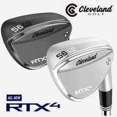 없음 클리브랜드 2019 ALL NEW RTX4 웨지(투어사틴/블랙사틴), 52도/블랙S200