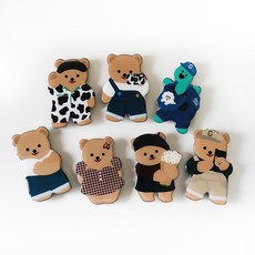 그립톡 땡큐프렌즈 정품 그립톡, 웜체크 테디걸