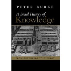 A Social History of Knowledge:From Gutenberg to Diderot, Polity Press