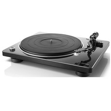 데논 DP 400 벨트식 세미오토매틱 포노 이퀄라이저 내장 턴테이블, DP-400, 블랙