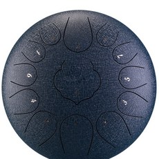 점품 15음 13음색 초보자 정품 스톤 텅 드럼 Handpan, [학생13음] 네이비