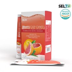 인터샵 유산균 콤부차 발효 효소 차 꼼부 티 모로오렌지, 10g, 30개입, 1개