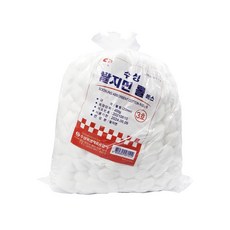 수성 슬라이스볼 3호 20mm 450g 소독솜 탈지면(중), 1개